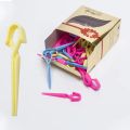 40Pcs Perm Positioning Hair Clip Salon Professional Cross Hair Partition Clip Color Hair Salon Specialized Hair Styling Tool. 