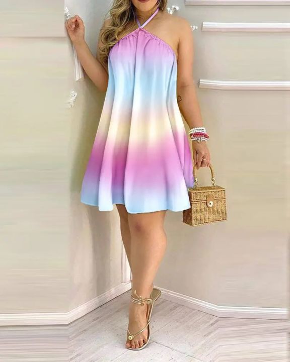 Women's%20Floral%20Print%20Halter%20Neck%20Boho%20Dress%20Backless%20Spring%20Summer%20Casual%20Elegant%20Gown%20for%20Party%20And%20Wedding%20-%20Image%204
