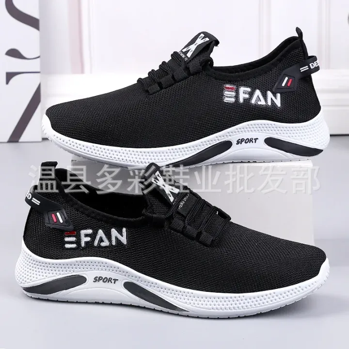 Lightweight Mens Sports Shoes 2024 New Men Casual Shoes Soft Breathable Wear-resistant Male Driving Flat
Shoes