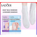 SADOER  Exfoliating Feet Mask Exfoliating Foot Peel Mask Socks Pedicure Peeling Dead Skin Remover Feet Mask Peel Moisturizing. 