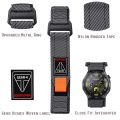 22mm Geared Series Nylon Strap for Huawei Watch GT4/Garmin Forerunner 955/745/ Fenix 5/5Plus Nylon Watch Strap Replacement Strap. 