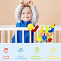 Baby Caterpillar Bed Around The Car Around Puzzle Baby Toys Frog Beetle Doll Baby Soothing Toys Pram Cot. 