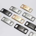 1Pair AF1 Diamond Shoe Charms Fashion Laces Buckle Quality Metal Shoelaces Decorations Chapa Air Force One Shoes Accessories.