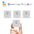 Bluetooth Smart Curtain Switch Remote Control Timer Circuit Breaker EasyLink Compatible With Google/Alexa. 