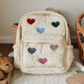 2025 New Design Cartoon Childrens Backpack Animal Embroidery Pattern School Bag Boys Girls Toddler Kindergarten Kids Backpack.