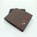 Bomshisky men's big wallet # LB-010A (oblique). 