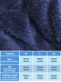 Men's Winter Warm Fluffy Teedy Fleece Pajama Onesie For Men Cozy Soft Warm Plush Fleece Jumpsuit Romper One Piece Hooded Pajama. 