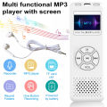 2025 New Mini Portable MP3 Player HiFi Music Player Built-in Speaker For Walkmen with E-Books Recording FM Radio Reproductor MP3. 