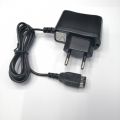 1PC For EU Plug  DS NDS GBA SP Gameboy Advance SP Home Wall Travel Charger AC Adapter 1.2 Meter USB Cable. 