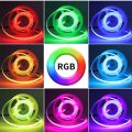 Zigbee Tuya Smart 5V USB RGB COB LED Strip Light 576LEDs/M Dimmable Smart Lamp Voice Control Room Decor Work with Alexa  lightify. 