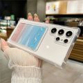 Thick Shockproof Card Bag Wallet Clear Phone Case For  S24 Ultra S21 S22 S23 Fe S 24 Plus 5G Soft Corners Cover Cases. 