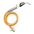Handheld Propane Torch Liquefied Gases Welding Soldering Tool with Piezo Ignition Firepower Adjustment. 
