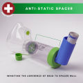 Rossmax Swiss Designed Aero Spacer For Metered Dose Inhaler Mask With L-size Mask 5 years Plus Inhaler Valved Holding Chamber | AS175L. 