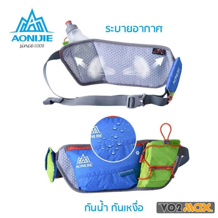 Aonijie%20half/full%20marathon%20running%20trail%20exercise%20waist%20pack%20running%20bag%20free%20250%20ml%20water%20bottle%20Thai%20Express%20blue%20-%20Image%203