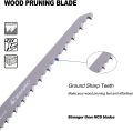 EZARC 5PCS Wood Pruning Reciprocating Saw Blade 6-Inch/150mm Recip Saw Blades R644GS 6TPI. 
