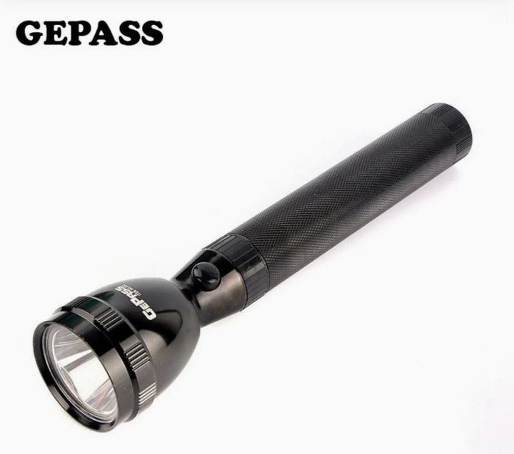 GEEPAS Rechargeable High Range Torch Flashlight RL 202