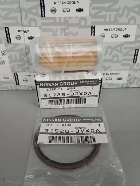 Transmission filter assembly for Nissan L33 , T32 (317256-3jx0a, 31526-3vx0a) (Nissan genuine parts) code A171
