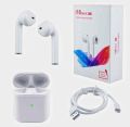 i16 Max Wireless Earbuds Touch Sensor Sport Stereo Bluetooth Airpods with Battery Capacity 600 mAh & 3 Hours Battery Timing. 