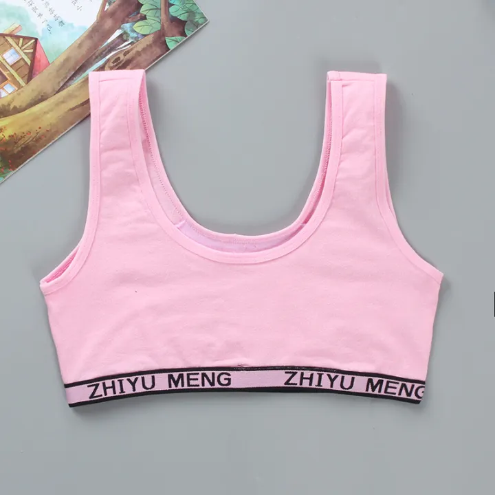 3PCS%20Teenage%20Girls%20Training%20Bras%20Vests%20Puberty%20Adolesent%20Students%20Underwear%20Brassiere%20Letters%20Wireless%20Children%20Tube%20Tank%20Tops%20-%20Image%204