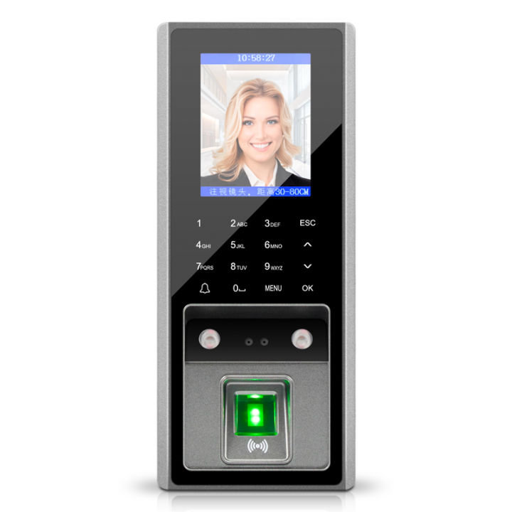 2.8 inch 3000 Fingerprint access attendance facial recognition ...