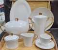 Dinner Set New Bone China 61pcs/8person serving set. 