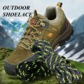 Round Climbing Shoelaces Hiking Walking Shoe Laces Work Boot Shoelace Outdoor Mountaineering Non Slip Duty Durable Shoestrings. 