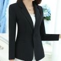 Women Blazer Office Ladies Elegant Outwear Long Sleeve Work Wear Classy Female Pink Suit African Autumn Fashion 2024 New 5XL.