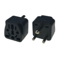 Small South Africa Plug Type D Adapter India 3 pins Conversion Power Plug Adapter Travel Convert China AUS charge.