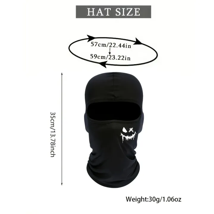 3pcs/2pcs/1pc%20Smiling%20Face%20Print%20Ski%20Mask%20Balaclava%20Face%20Mask%20for%20Men%20Women%20UV%20Protection%20Windproof%20Scarf%20for%20Snowboard%20-%20Image%205