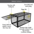 Mouse Trapper Cage Metal Mouse Live Rat Trap Catcher. 