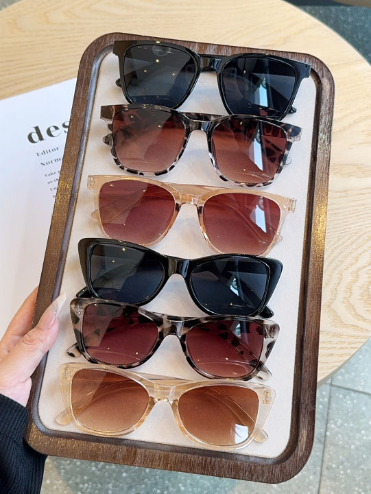 6Pcs Fashionable Square and Cat-Eye Glasses Set, Perfect for Any Face ...