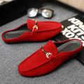 Men's Formal Summer Soft Sole Business Work Shoes Waterproof Lightweight Genuine Leather Men's Loafers Men's Flat Breathable. 