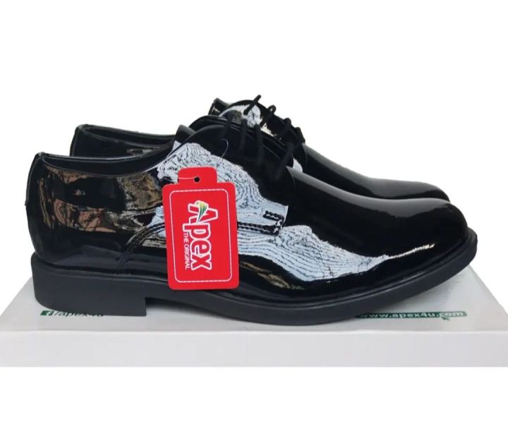 Formal black shoe for men | Leather shoe for men | Leather glossy office shoe | Stylish black shoe.