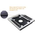 Second 2nd HDD Caddy Case 9.5mm and 12.7mm SATA 2.5'' HD Hard Disk Drive Enclosure SSD Case Box For Laptop CD-ROM DVD-ROM. 