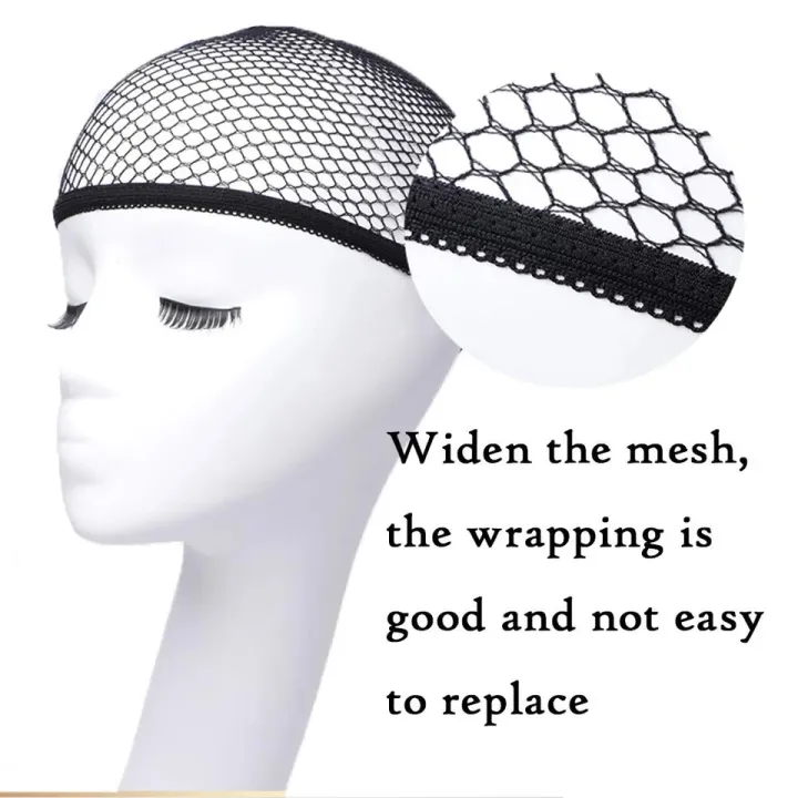 6%20Pcs%20Stretchable%20Elastic%20Hair%20Net%20Black%20Liner%20Weaving%20Cap%20Comfortable%20Hairnets%20Open%20Ended%20Fishnet%20Wig%20Cap%20High%20Quality%20pen%20gpt%20-%20Image%202
