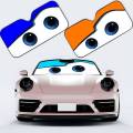 Lightning Mcqueen Angry Eyes Car SunShade Car Sunshade Covers Cover Universal Windscreen Folding Visor.
