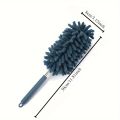 1PC Mini Retractable Curved Dust Duster, Household Car Snow Cleaning Duster for Multi-scene Use. 