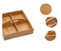 2,3,4,5,6 multi compartment reusable small fancy dried fruit snack nuts candy box bulk food storage carrying container organizer. 