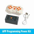 MOC APP Programmable Building Blocks Kit  with Servo Motor Battery Box 8-Speed Remote Control for PF Building Blocks. 