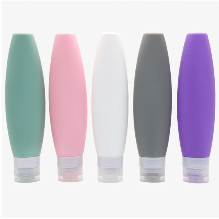 150ml Travel Bottles for Toiletries Leak Proof Refillable Travel Accessories for Shampoo Conditioner, BPA Free Travel Bottles Wi