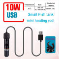 USB Mini Aquarium Heating rod for Small Fish Tank 26°C Constant Temperature Aquarium Heater Submersible Thermostat Heater 10W.