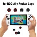 4/8pcs Silicone Joystick Cover Handheld Console Game Controller Stick Thumb Analog Grip Anti Slip Rocker Caps for Asus ROG Ally.