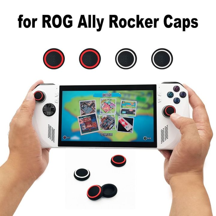 4/8pcs%20Silicone%20Joystick%20Cover%20Handheld%20Console%20Game%20Controller%20Stick%20Thumb%20Analog%20Grip%20Anti%20Slip%20Rocker%20Caps%20for%20Asus%20ROG%20Ally%20-%20Image%202