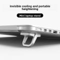 Laptop Stand Portable Adjustable Height Cooling Riser Foldable for Desk Laptop Holder for Home Office Use. 
