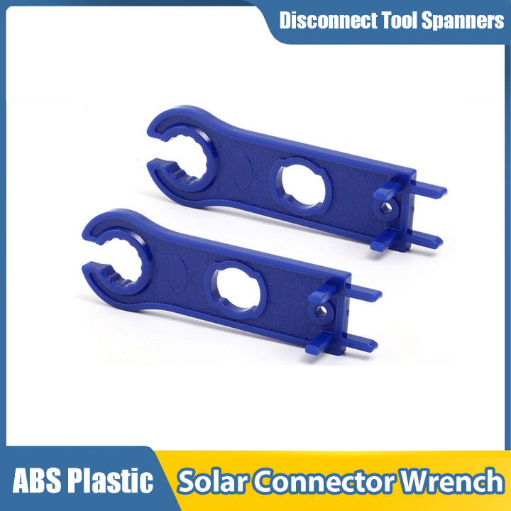 Solar Panel PV Spanner MC Connector Disconnect Tool Wrench ABS Plastic Pocket Solar Connector Wrench 2 PCS 1/2/5/10 Pairs