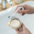 Keyboard Cup Lid Cleaning Brush Kit with Soft Brush and Multi-Function Tools Cleaner Keycap. 