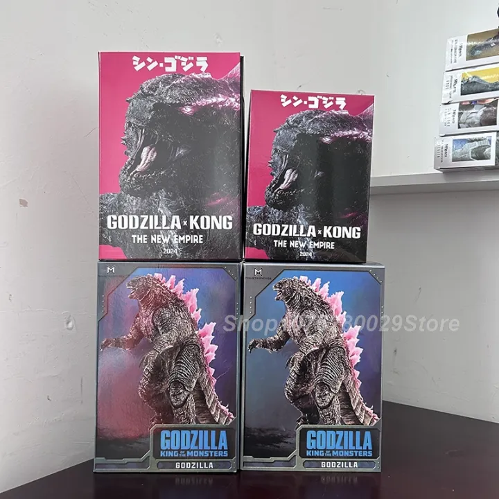 NECA%20Godzilla%20King%20of%20the%20Monsters%20Godzilla%202%20Evolved%20Ver%20Pink%20Figure%20Empire%202024%20Monsters%20Evolved%20Pink%20Back%20Action%20Figure%20Model%20-%20Image%202