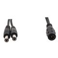 1 To 2 Dc Pin 1 Female To 2 Male Power Splliter Cable For Cctv Camera Internet Devices. 