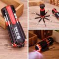 8 in 1 Portable Screwdriver Tool kit | Multifuction Screwdriver Set | Hardware Repair Tool with 6 LED Torch Combination for All Household, Car, Bike. 