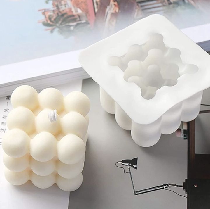 Silicone Bubble Candle Molds